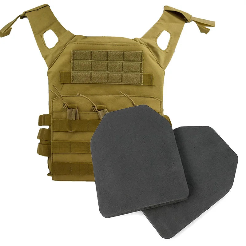 Tactical EVA Protective Plate Pads – 2 Pieces
