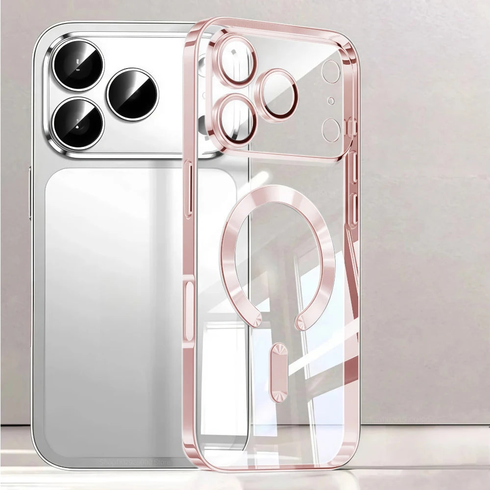 Luxury for MagSafe Magnetic Plating Phone Case