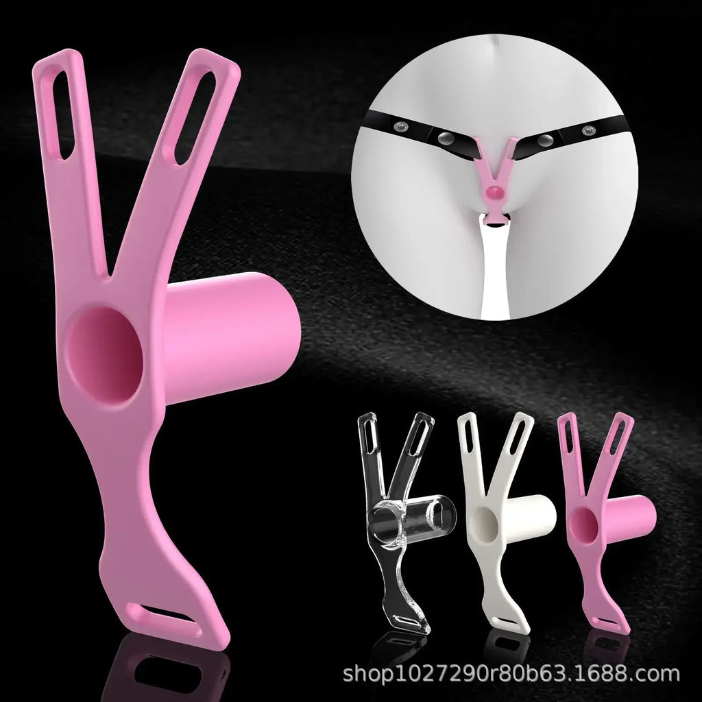 Men’s Chastity Belt with Clamps