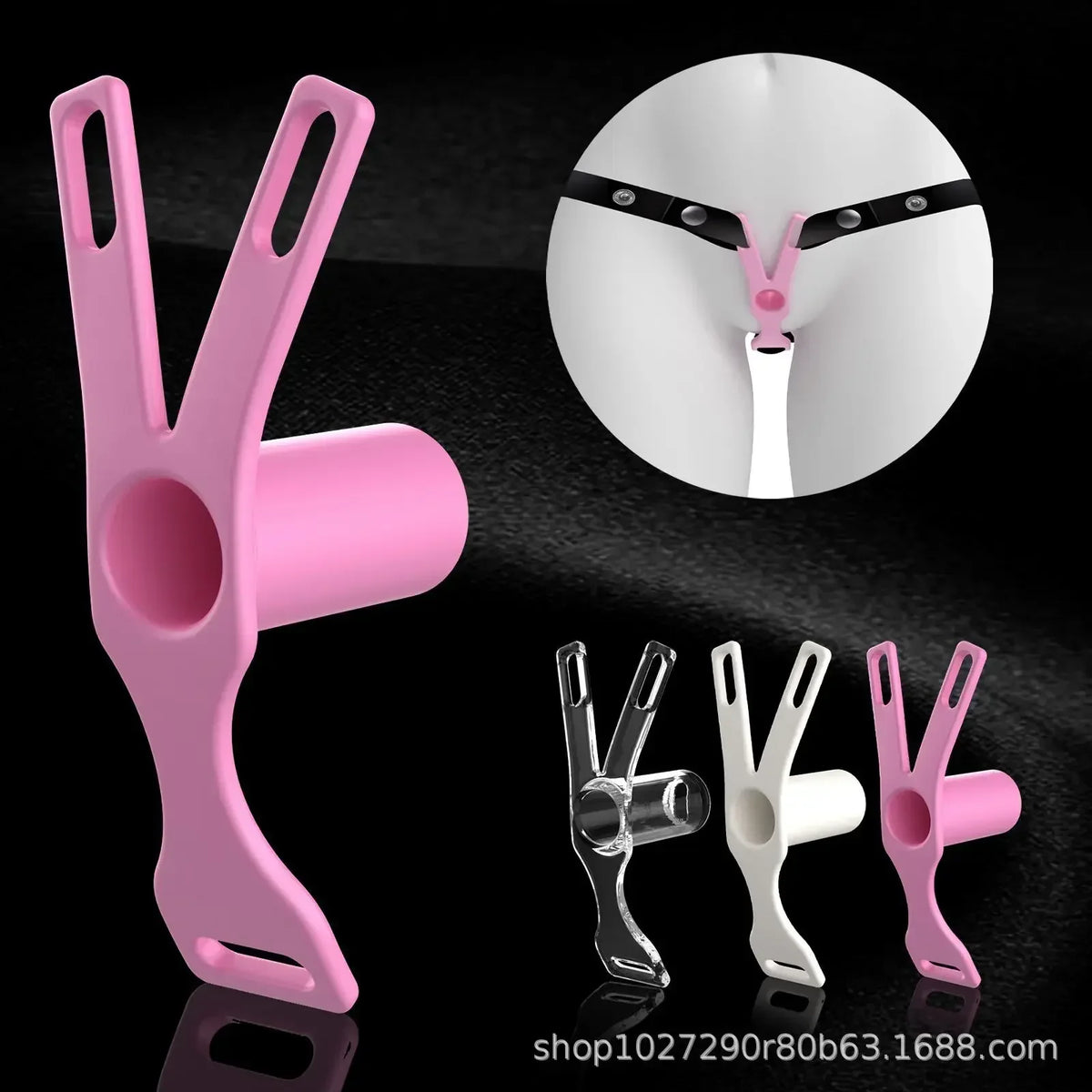 Men’s Chastity Belt with Clamps