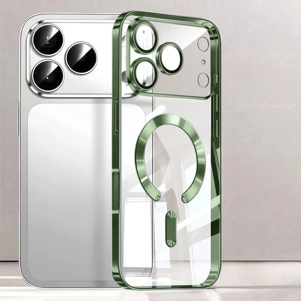 Luxury for MagSafe Magnetic Plating Phone Case