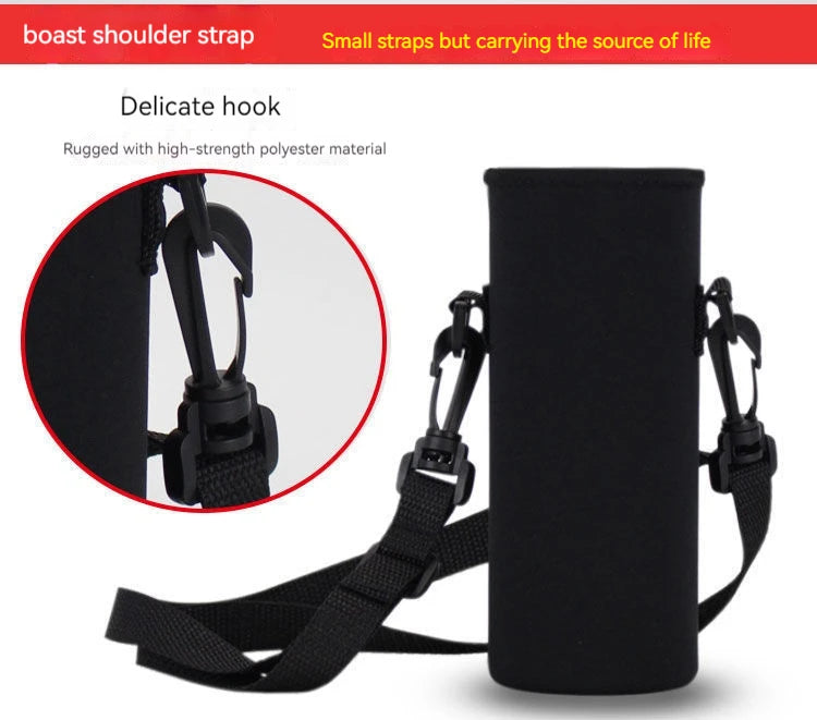 Insulated Water Bottle Holder with Strap