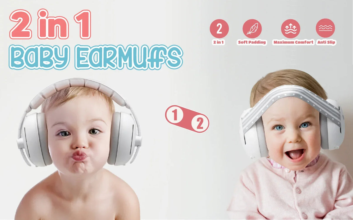 Children's Noise-Reducing Ear Protection Earmuffs