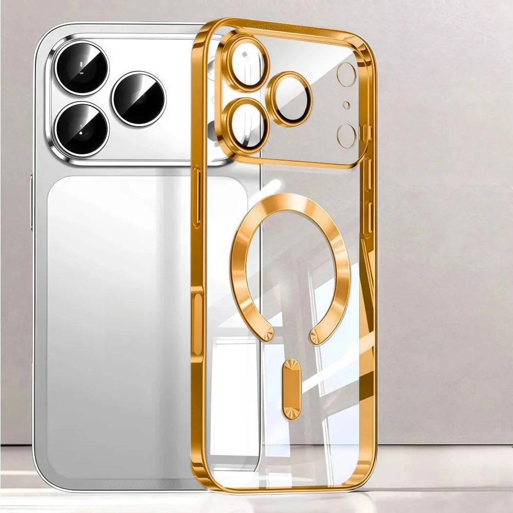 Luxury for MagSafe Magnetic Plating Phone Case