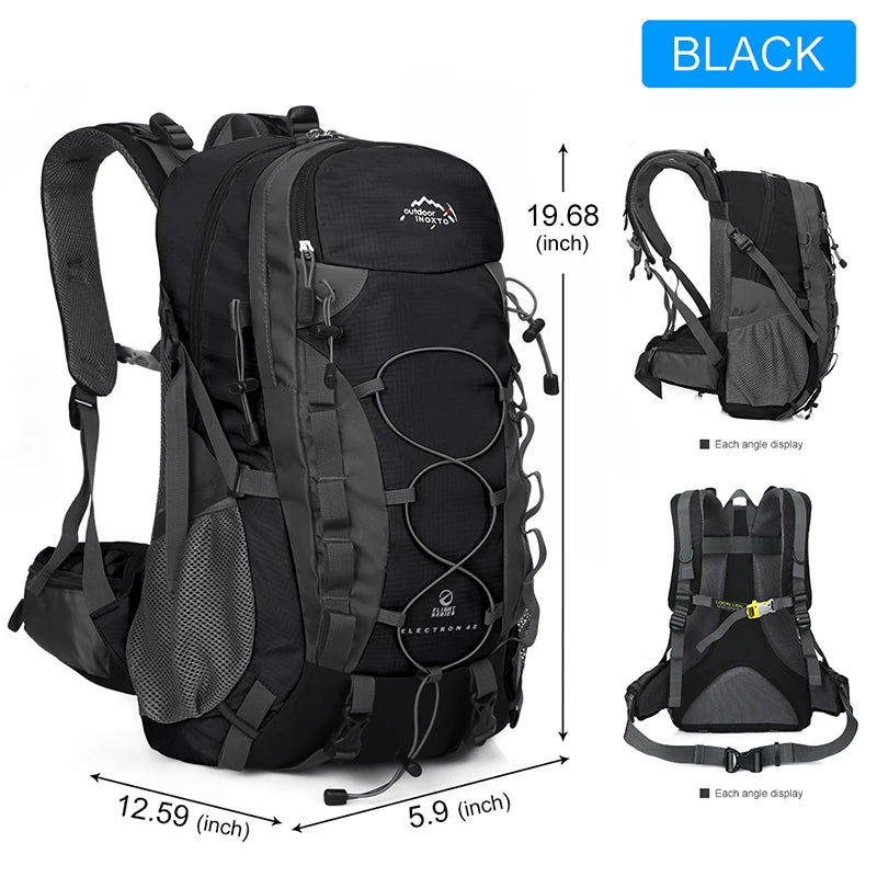 45L Hiking & Camping Backpack with Rain Cover