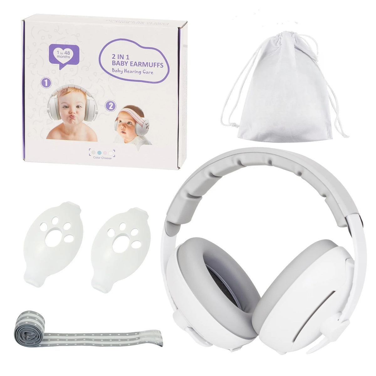 Children's Noise-Reducing Ear Protection Earmuffs
