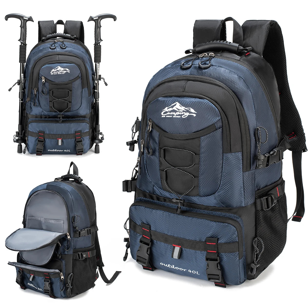 MOZHI Lightweight Hiking & Travel Backpack