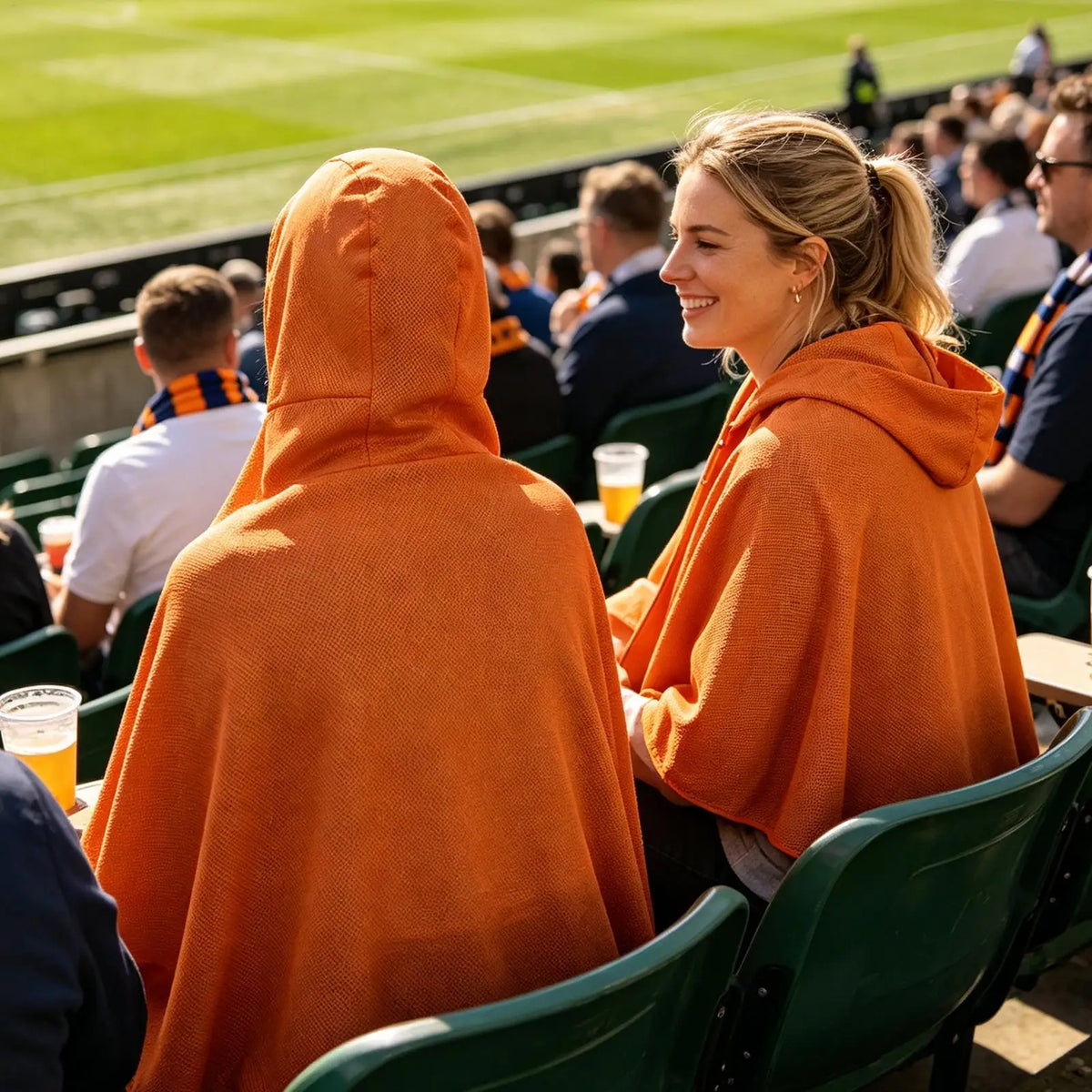 Evaporative Cooling Hoodie Towel
