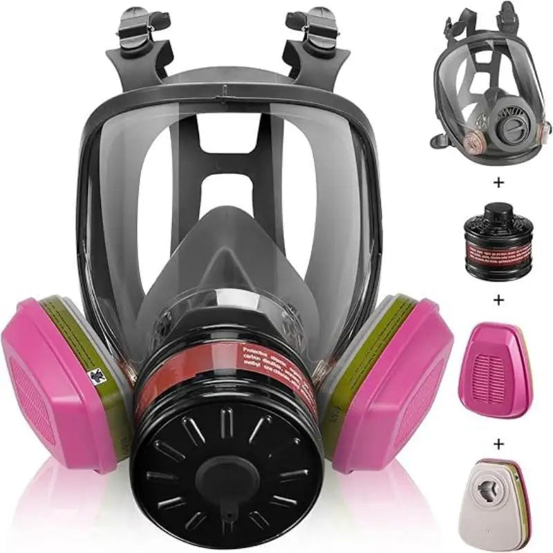 Full-Face Respirator with 40mm Filter