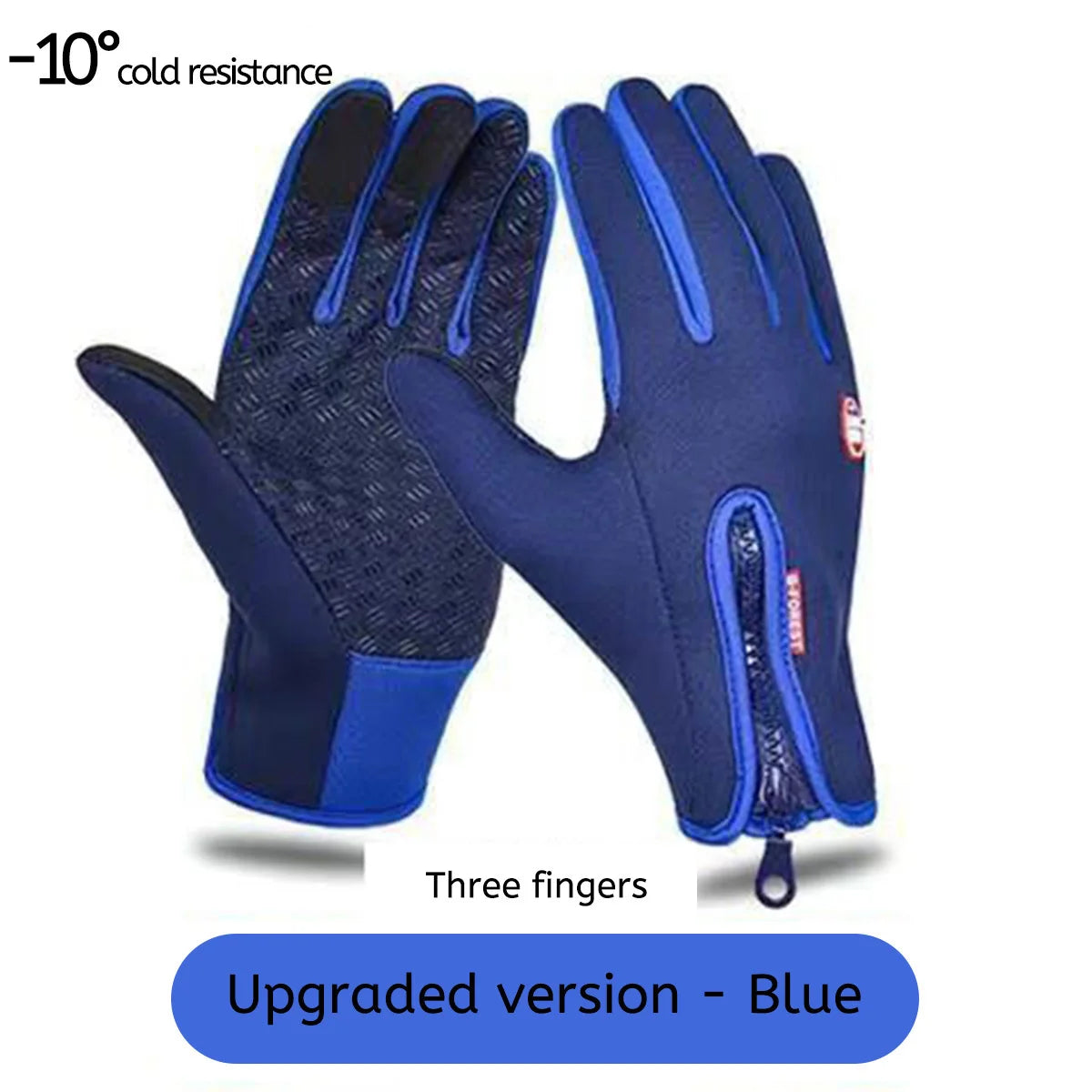 Winter Windproof Cycling Gloves – Non-Slip Outdoor Gloves