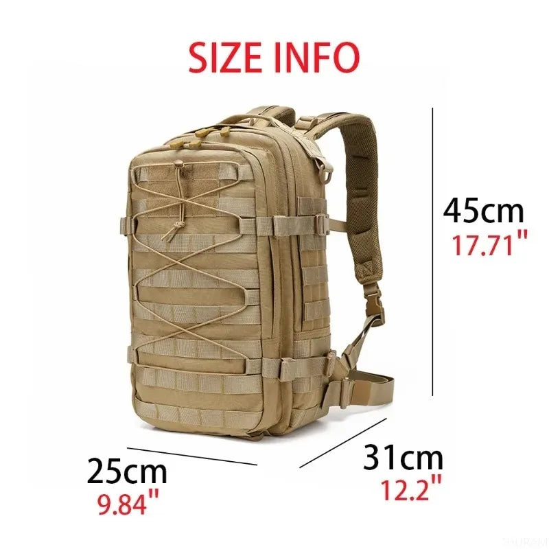 Large 36–55L Outdoor Hiking & Camping Backpack