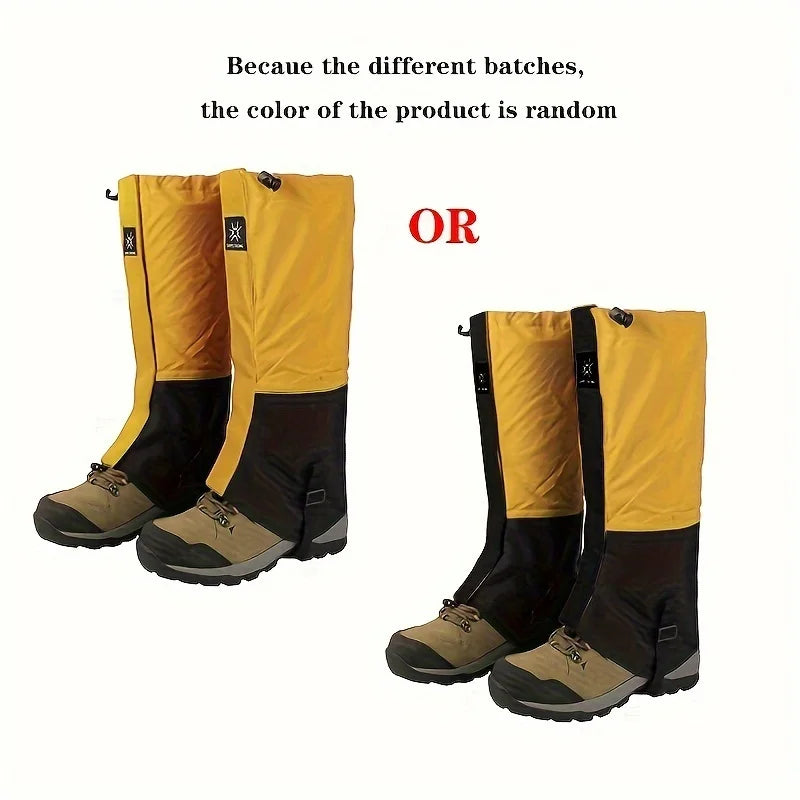 Waterproof Leg Gaiters – Snow & Hiking Protection, Pairs