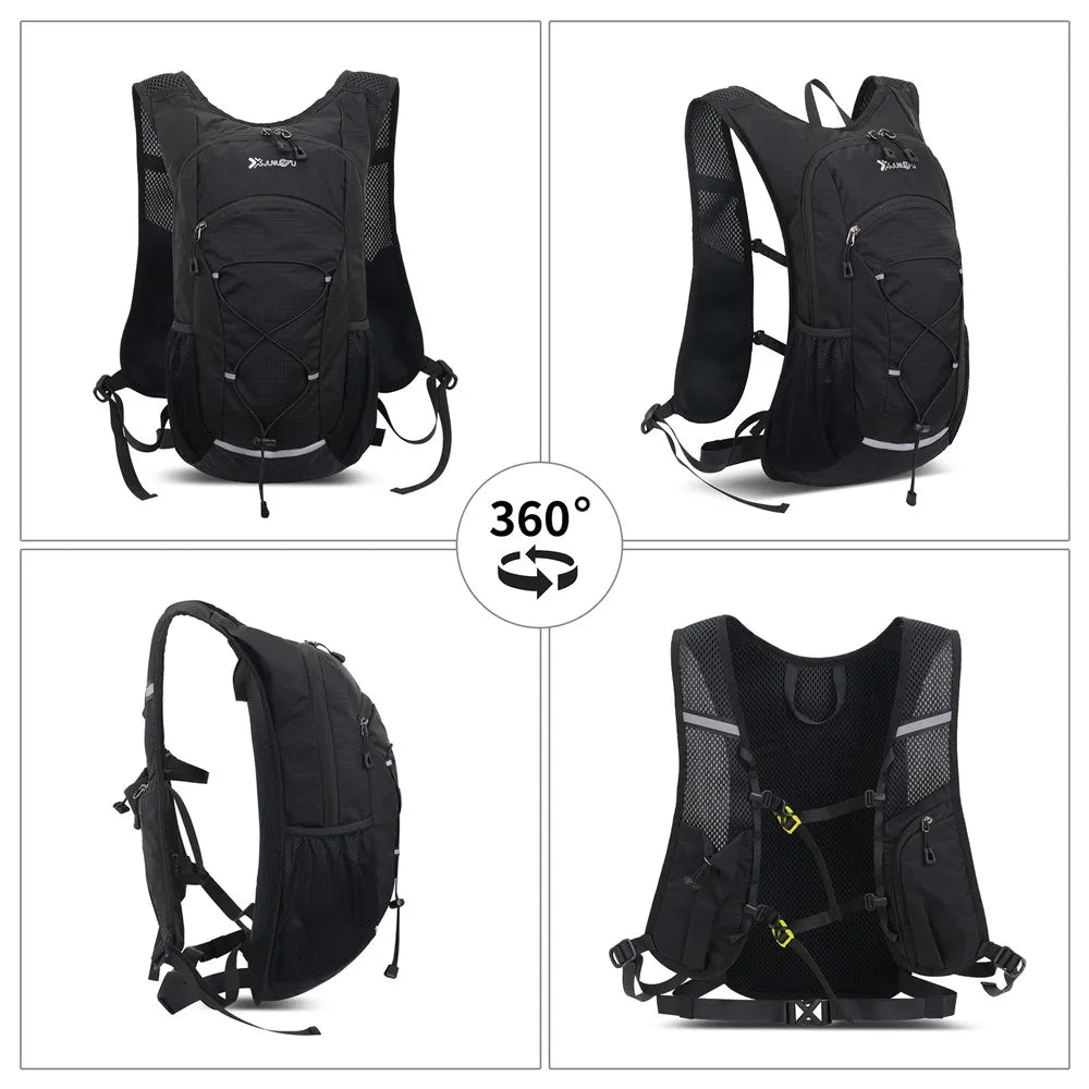 18L Lightweight Hiking Backpack with Hydration Bag