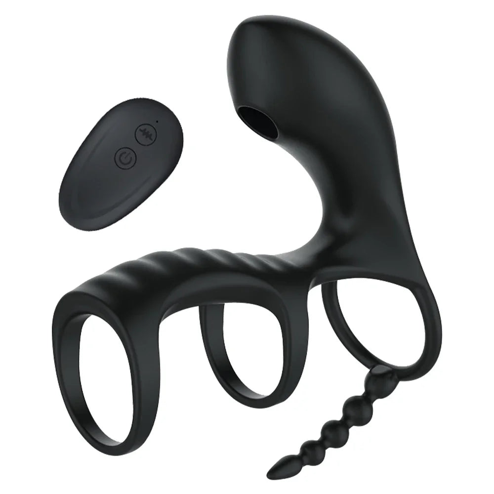 Remote-Control Vibrating Penis Ring
