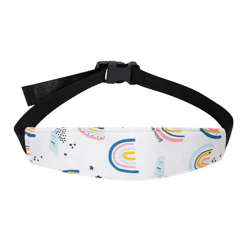 Adjustable Toddler Car Seat Head Support Strap