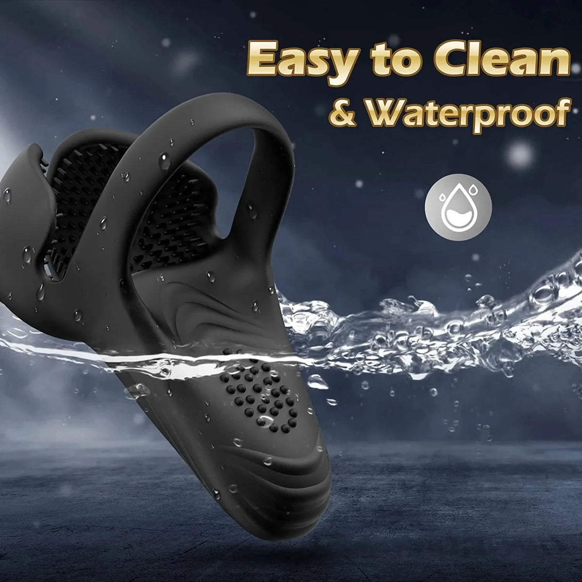 Remote-Control Vibrating Penis Ring