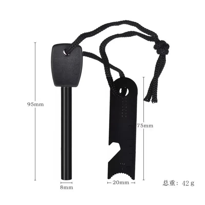 Portable Magnesium Fire Starter for Camping