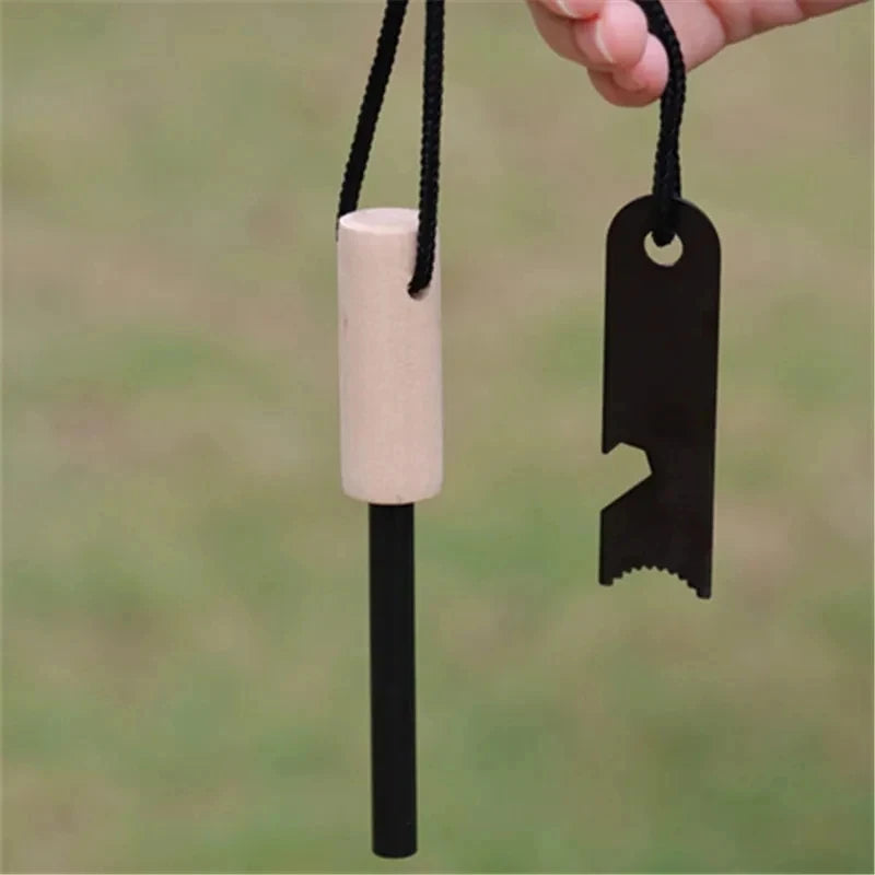 Portable Magnesium Fire Starter for Camping