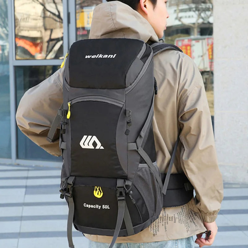 50L Large Travel & Hiking Backpack