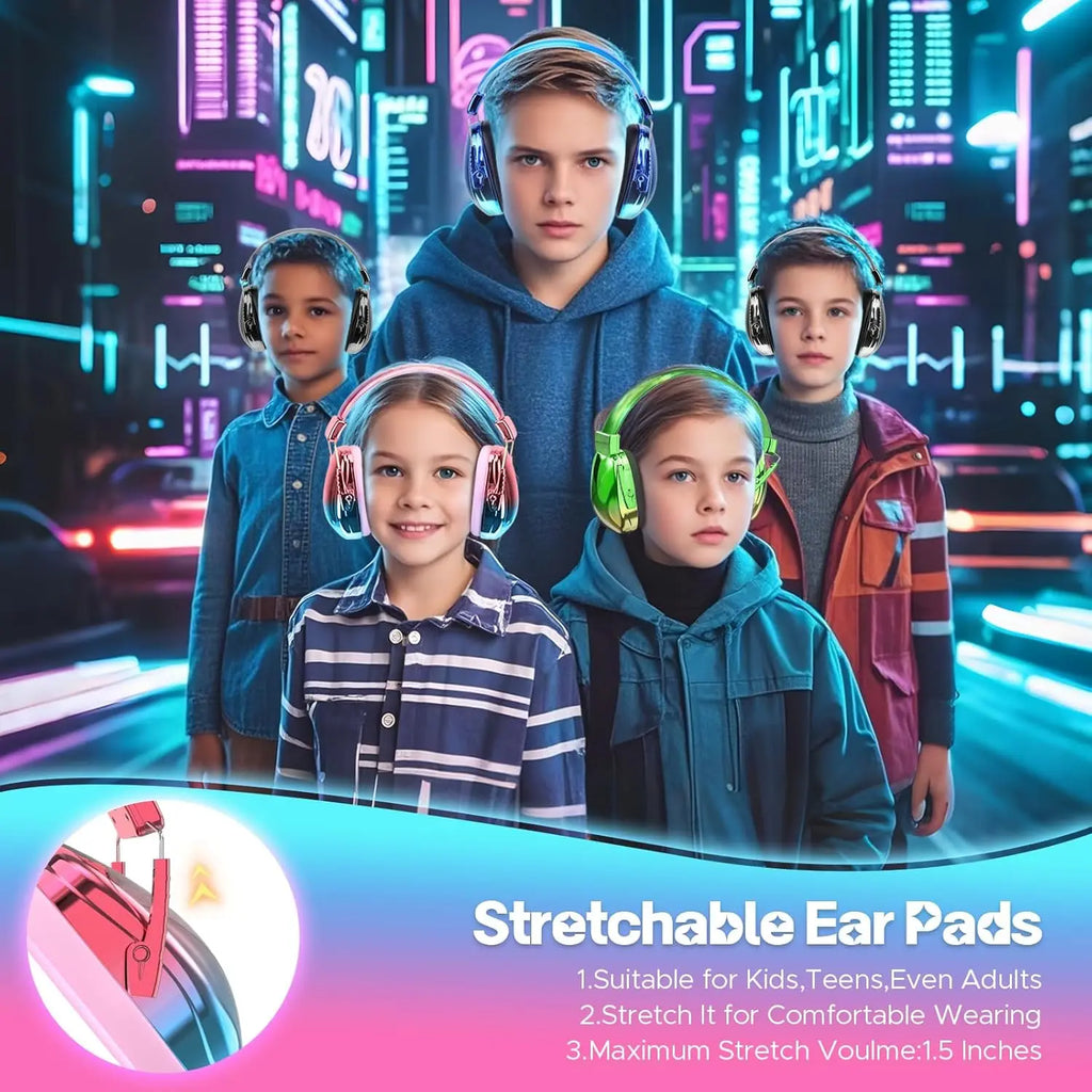 Kids' Noise-Reducing Ear Protection Earmuffs 25dB