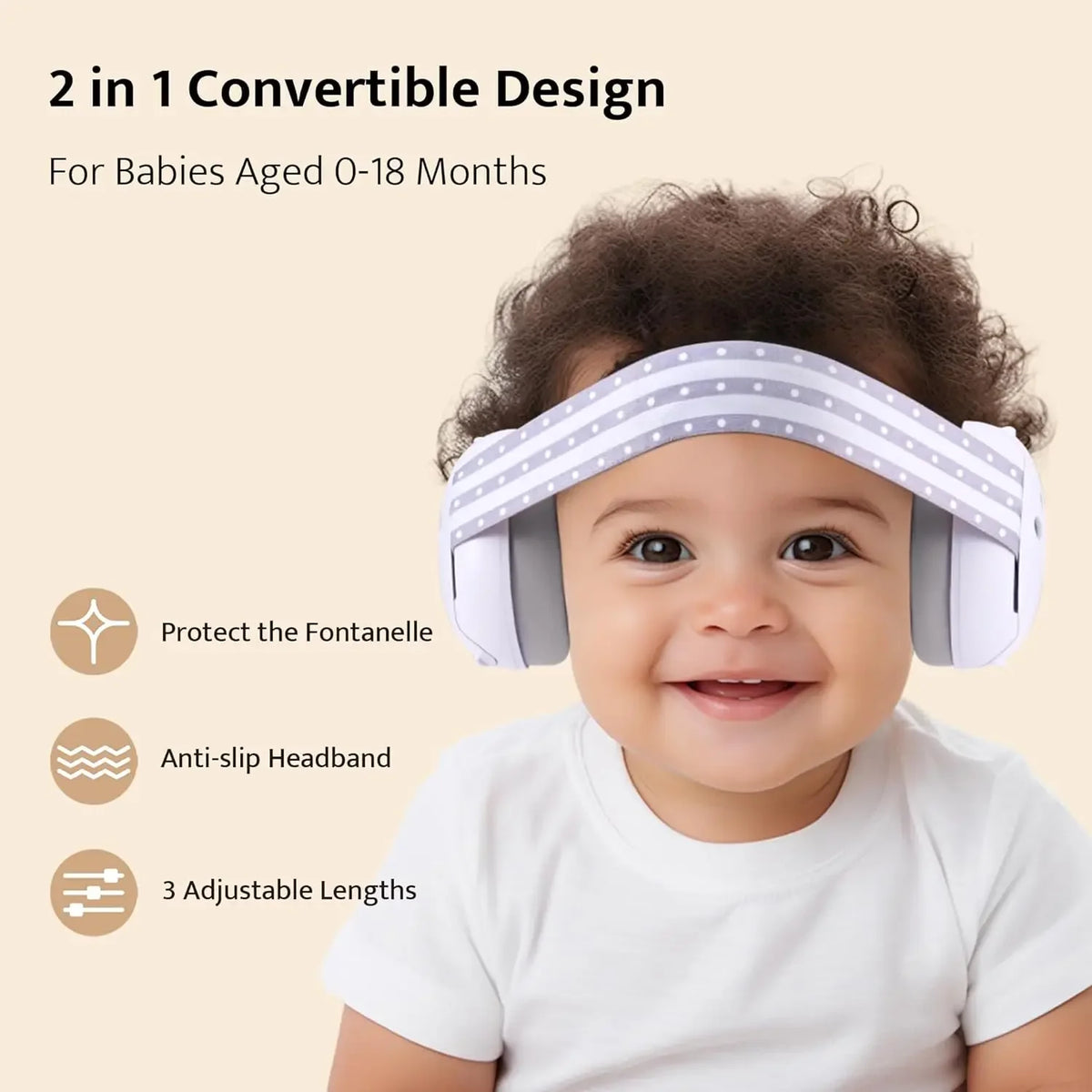 Children's Noise-Reducing Ear Protection Earmuffs