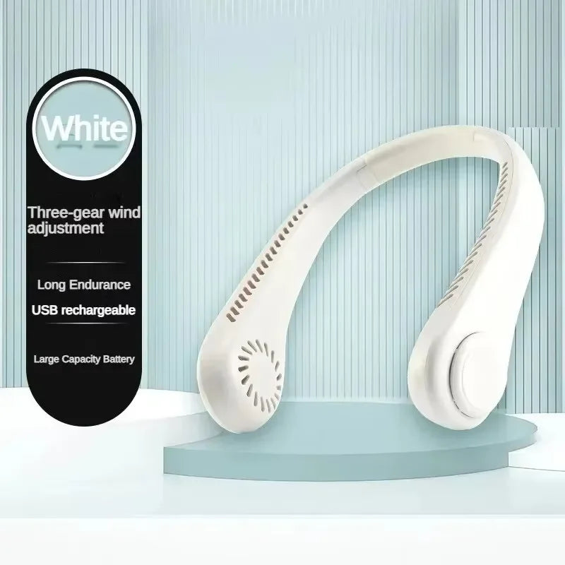 Rechargeable Bladeless Neck Fan
