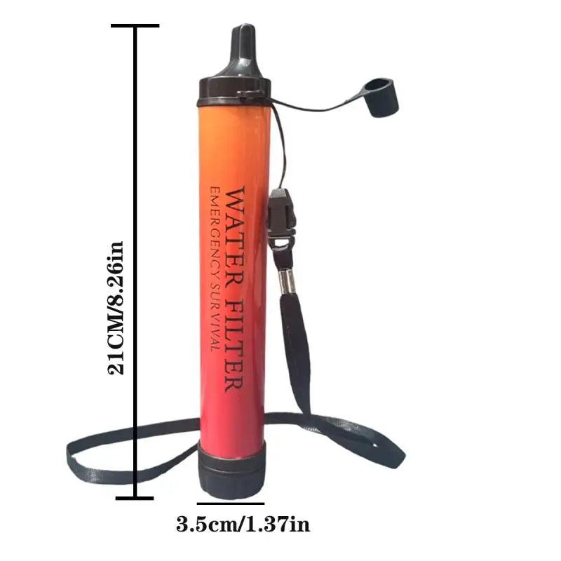 Portable Emergency Water Filter Straw