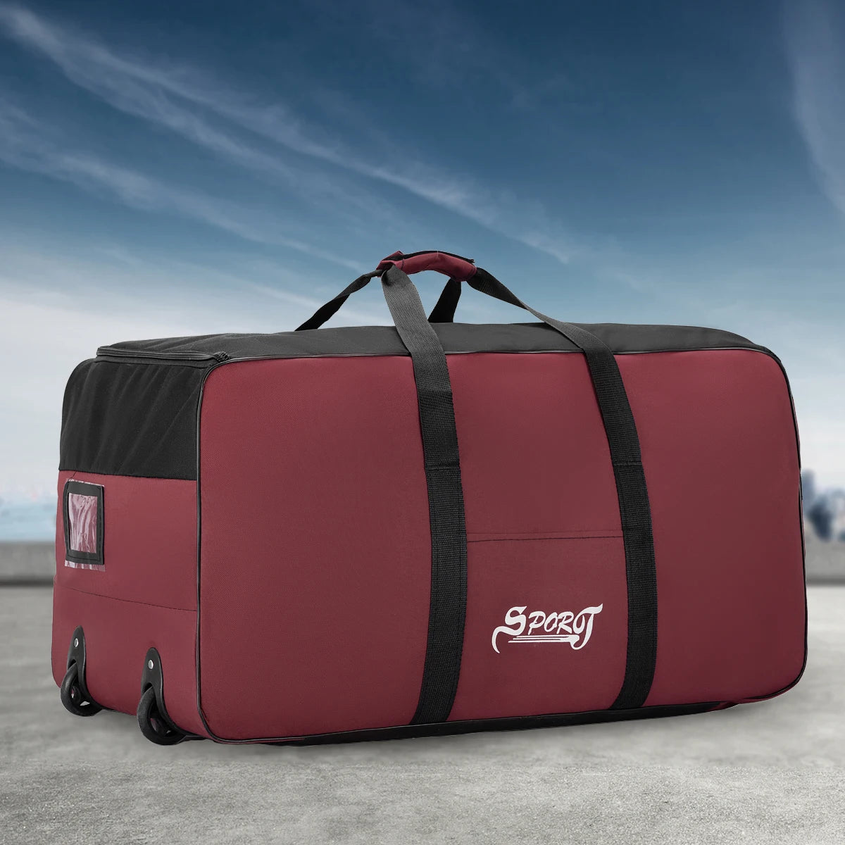 Large Camping & Travel Storage Bag with Wheels