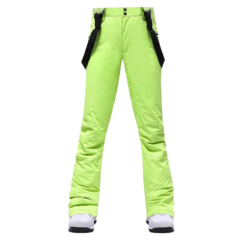 Women's Ski Pants Windproof Waterproof Trousers
