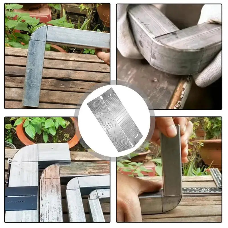 Stainless Steel Angle & Arc Marking Tool – 23.5cm
