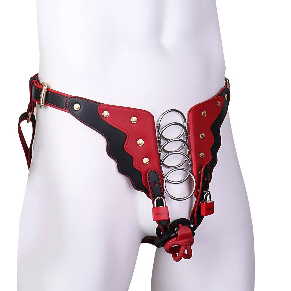 Men’s Chastity Restraint Belt