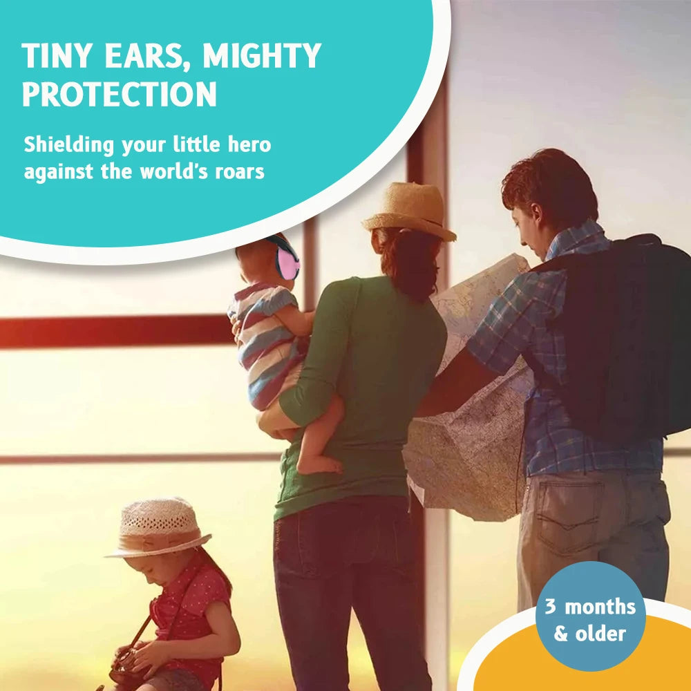 Baby Noise-Reducing Ear Protection Earmuffs
