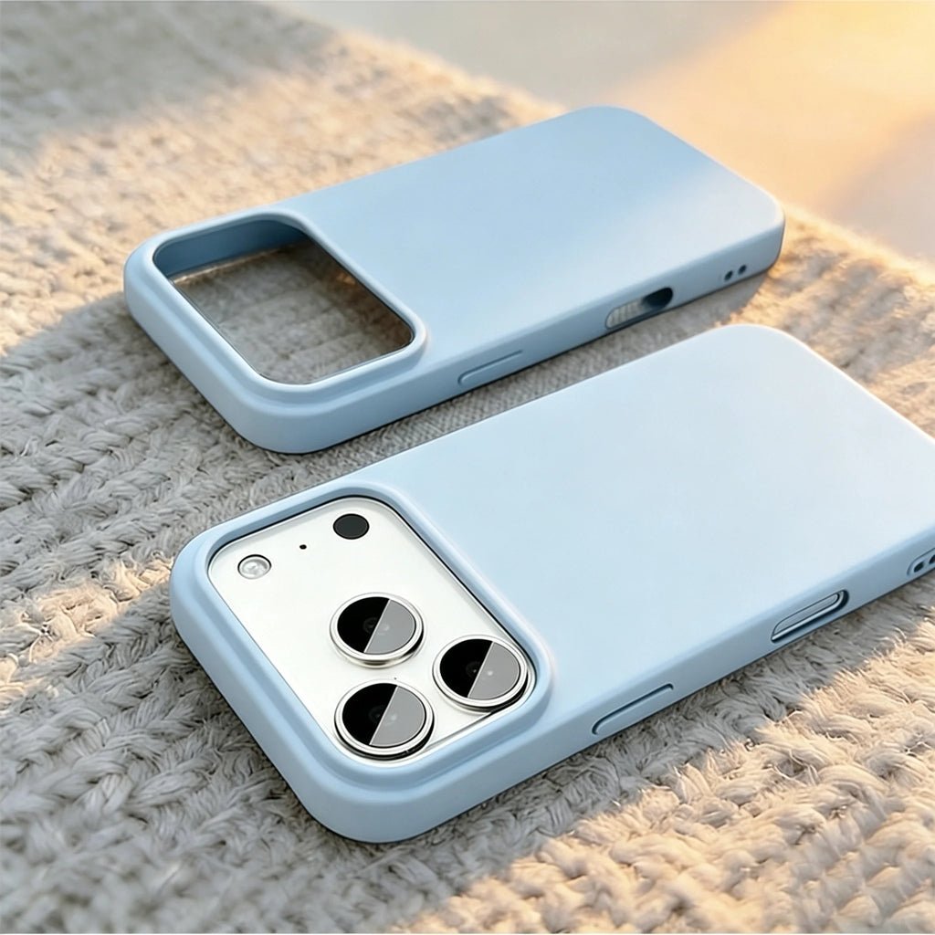 Full-Coverage Silicone Phone Case – Shockproof Matte Protective Cover