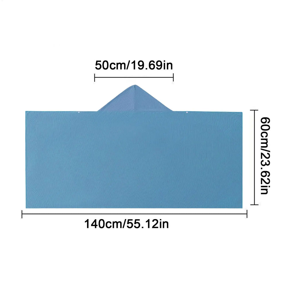 Evaporative Cooling Hoodie Towel