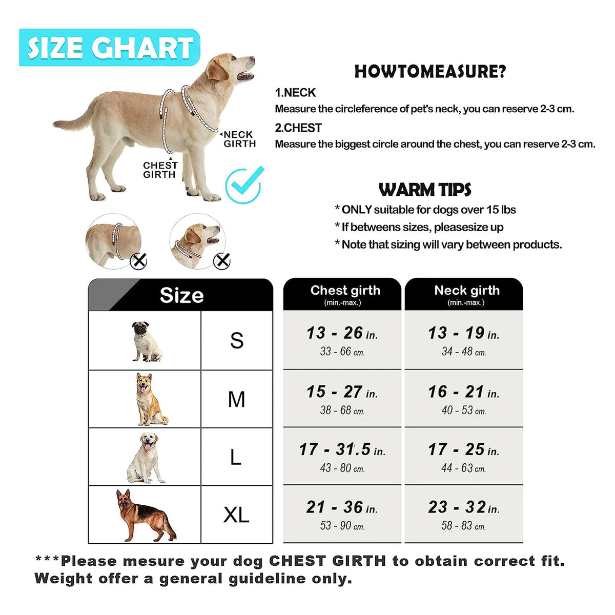 Adjustable No-Pull Padded Dog Vest Harness