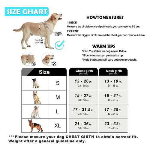 Adjustable No-Pull Padded Dog Vest Harness