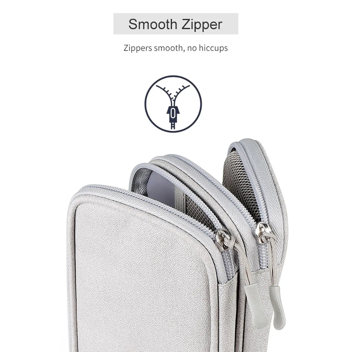 Waterproof Data Cable & Charger Storage Bag – Travel Organizer