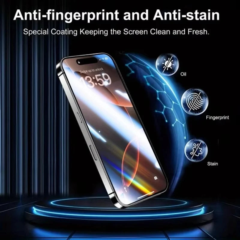 Tempered Glass Screen Protector  HD Anti-Scratch with Installation Tool