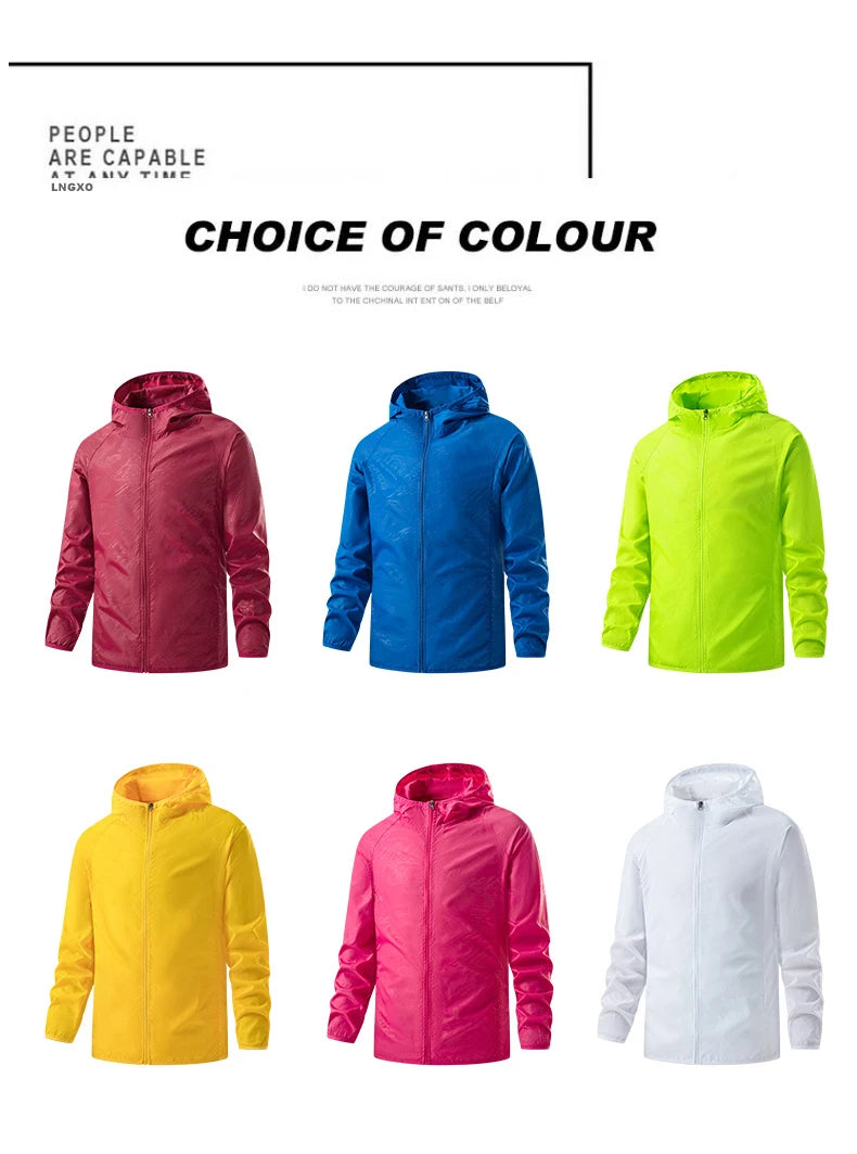 Lightweight Waterproof Outdoor Windbreaker Jacket