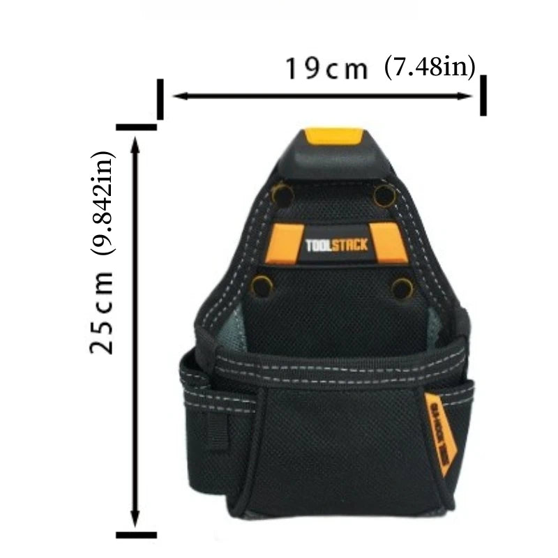 Tool Waist Bag – Oxford Cloth Utility Pouch with Quick-Hook