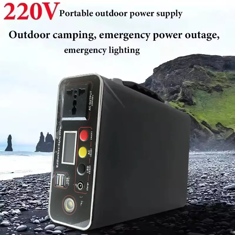 300W Portable Power Station with LiFePO4 Battery