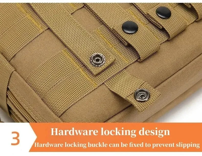 Large Tactical Outdoor Hiking & Camping Bag