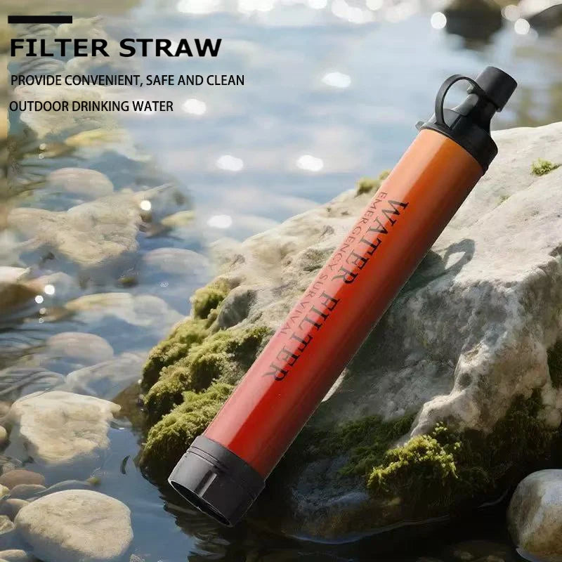 Portable Emergency Water Filter Straw