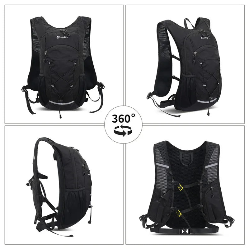 18L Lightweight Hiking Backpack with Hydration Bag