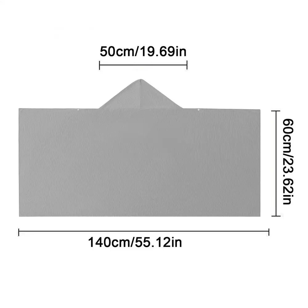 Evaporative Cooling Hoodie Towel