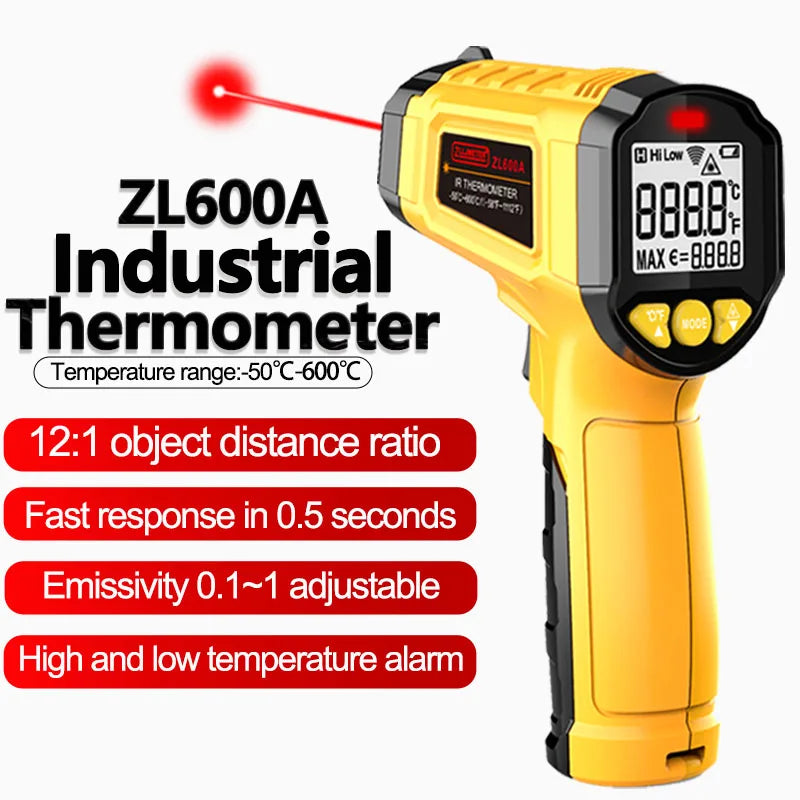 ZL600A Digital Infrared Laser Thermometer