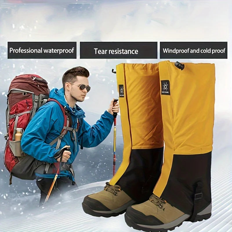 Waterproof Leg Gaiters – Snow & Hiking Protection, Pairs