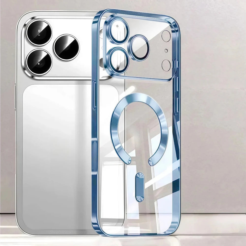 Luxury for MagSafe Magnetic Plating Phone Case