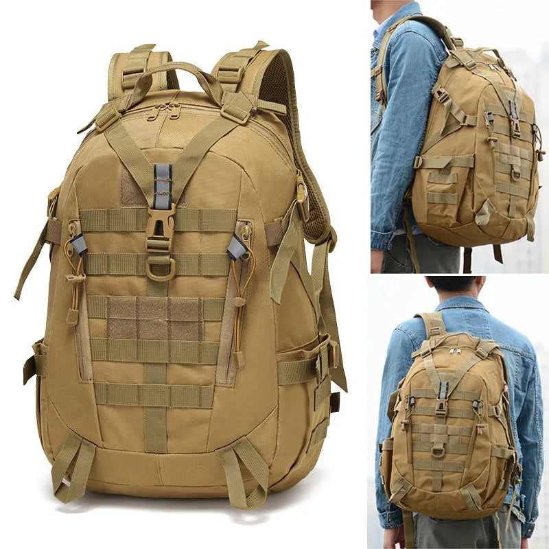 Tactical MOLLE Hiking & Camping Backpack
