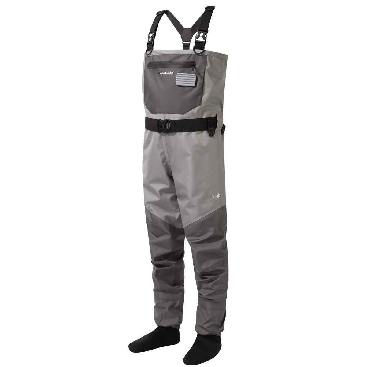 Men’s Fishing Waders  Breathable Polyester Chest Waders